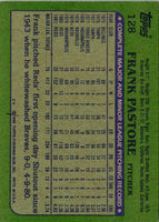 1982 Topps Frank Pastore #128