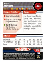 2003 Topps Total Matt Morris #58