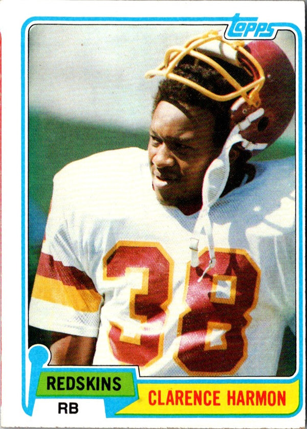 1981 Topps Clarence Harmon #391