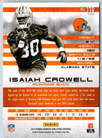 2014 Panini Rookies And Stars Isaiah Crowell #139