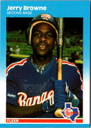 1987 Fleer Update Glossy Jerry Browne