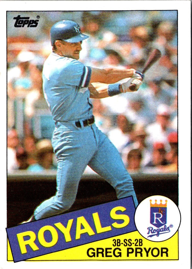 1985 Topps Greg Pryor