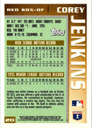 1996 Topps Corey Jenkins