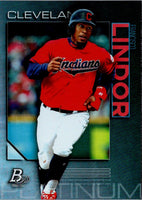 2020 Bowman Platinum Francisco Lindor #26