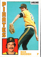 1984 O-Pee-Chee Rick Rhoden #46