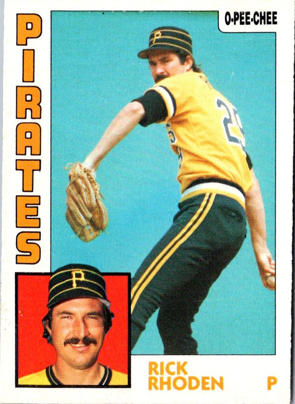 1984 O-Pee-Chee Rick Rhoden #46