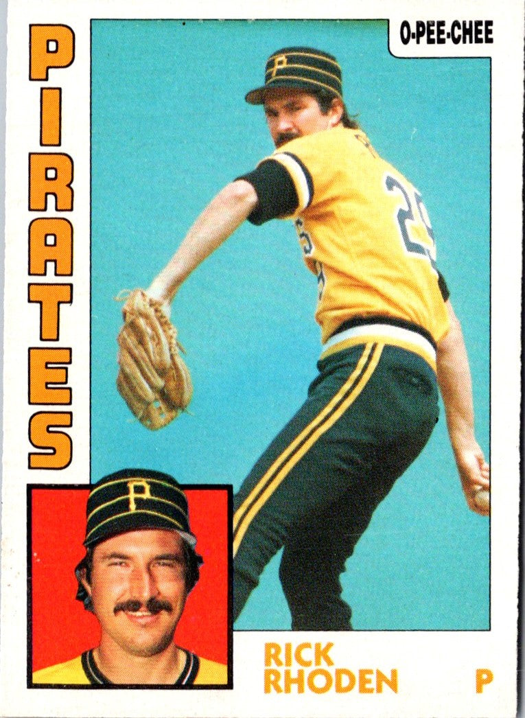 1984 O-Pee-Chee Rick Rhoden