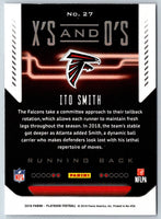 2018 Panini Playbook X's and O's Ito Smith #27