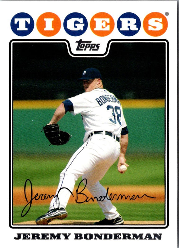 2008 Topps Jeremy Bonderman #503