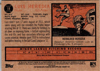 2011 Topps Heritage Minor League Luis Heredia #18