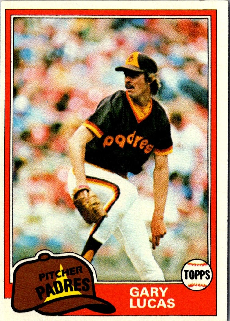 1981 Topps Gary Lucas