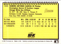 1991 ProCards Ramon Garcia #1449