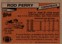 1981 Topps Rod Perry #340 NM-MT