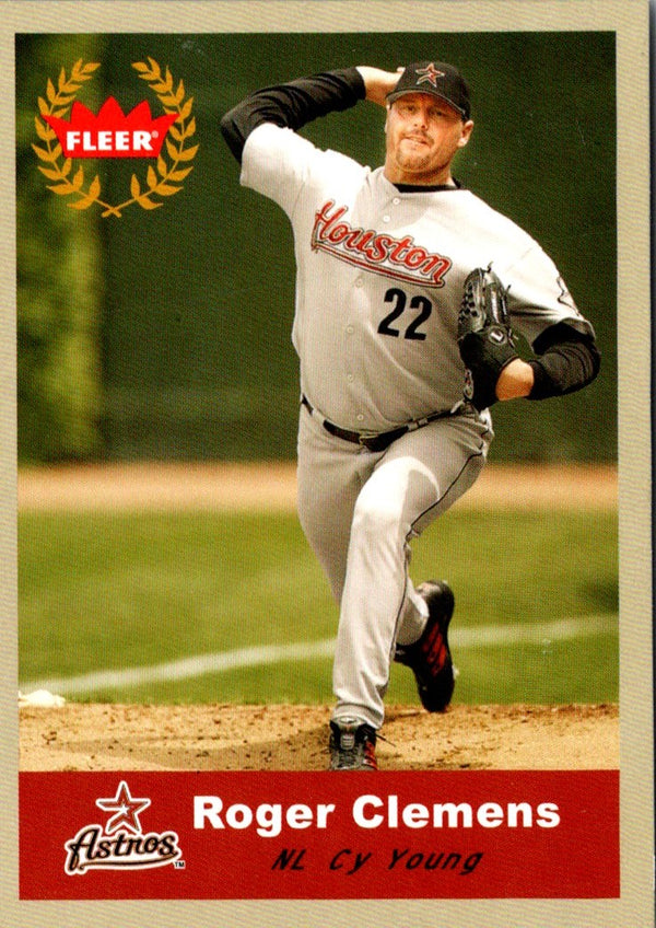 2005 Fleer Tradition Roger Clemens #337