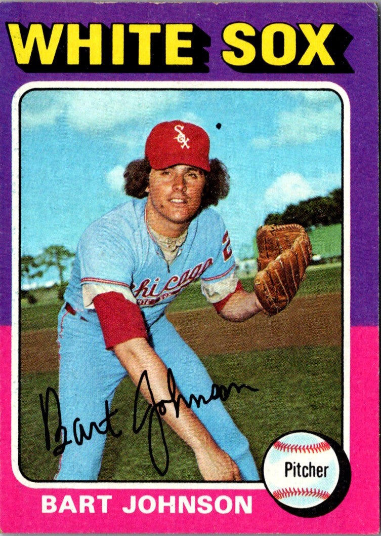 1975 Topps Bart Johnson