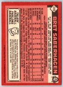 1986 O-Pee-Chee Bret Saberhagen