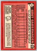 1986 O-Pee-Chee Bret Saberhagen #249