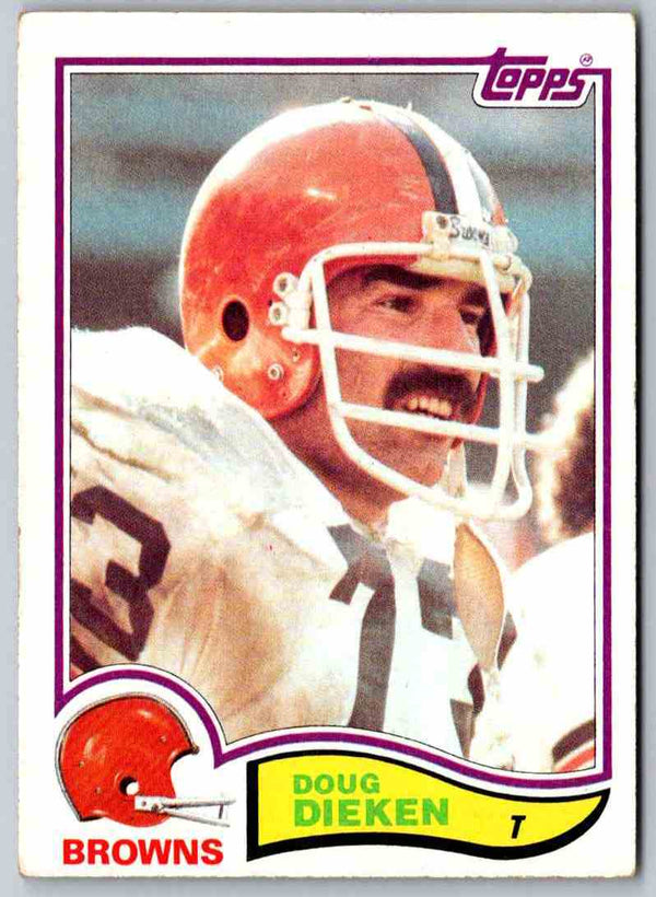 1982 Topps Doug Dieken #62