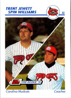 1991 Line Drive AA Trent Jewett/Spin Williams #125