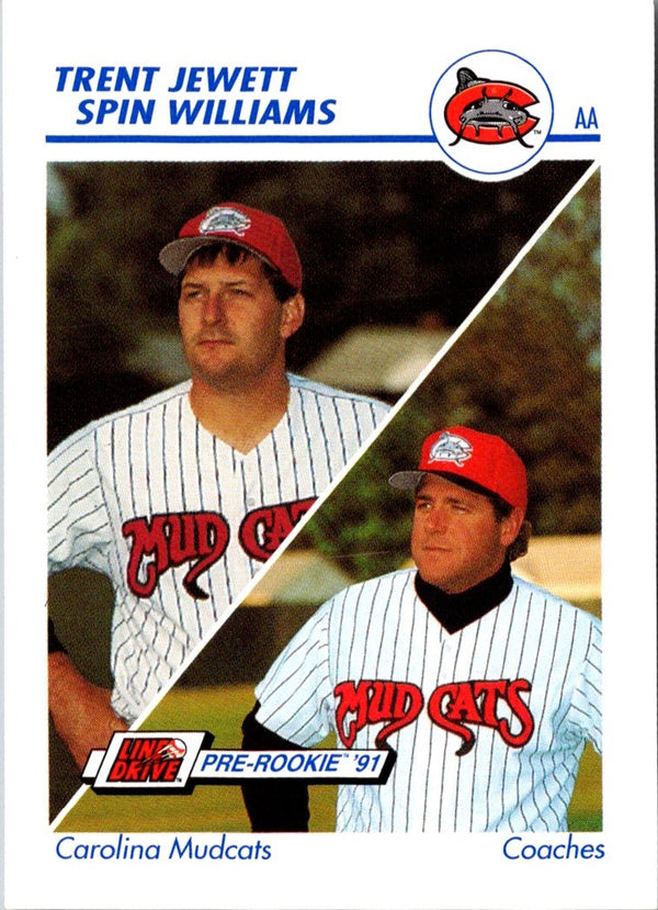 1991 Line Drive AA Trent Jewett/Spin Williams #125