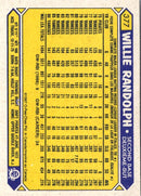 1987 O-Pee-Chee Willie Randolph