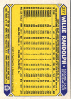 1987 O-Pee-Chee Willie Randolph #377