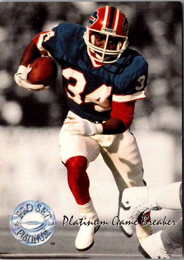 1991 Pro Set Platinum PC Thurman Thomas #PC10