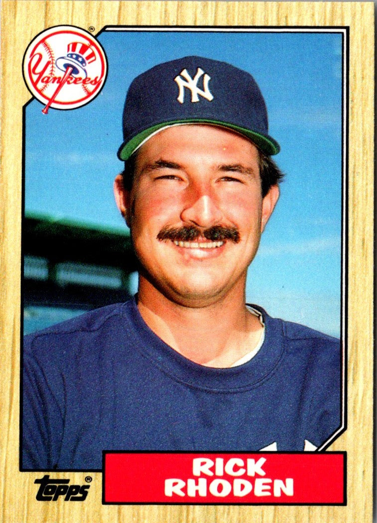 1987 Topps Traded Rick Rhoden