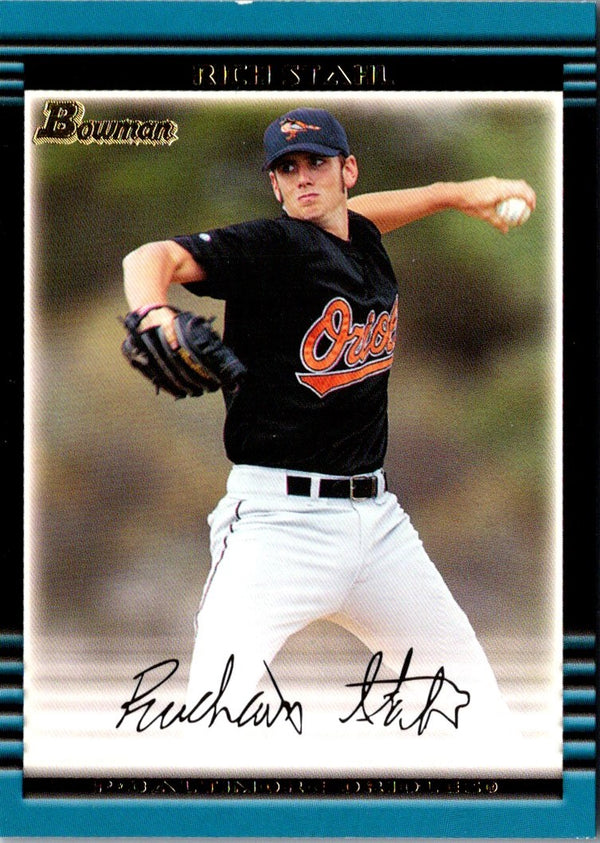 2002 Bowman Richard Stahl #417