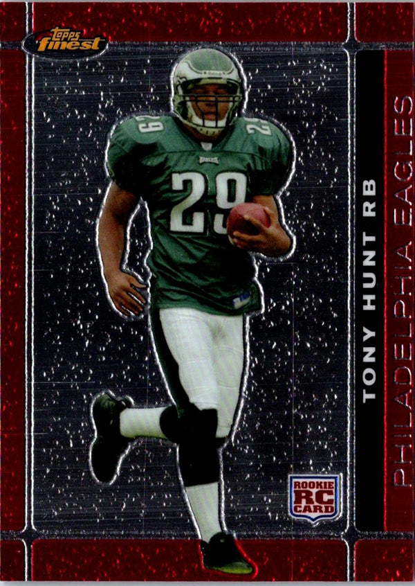 2007 Finest Tony Hunt #123 Rookie