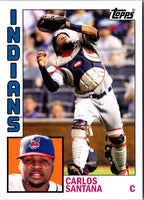 2012 Topps Archives Carlos Santana #168