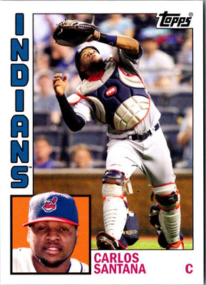 2012 Topps Archives Carlos Santana #168