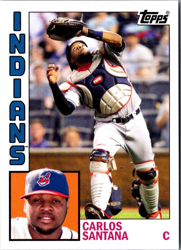 2012 Topps Archives Carlos Santana #168
