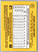 1986 Donruss Danny Heep