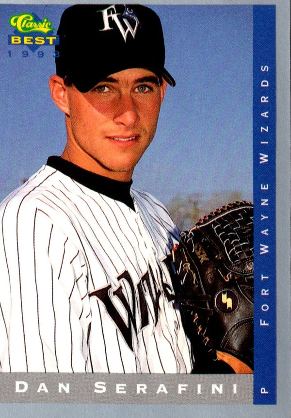 1993 Classic Best Dan Serafini #256