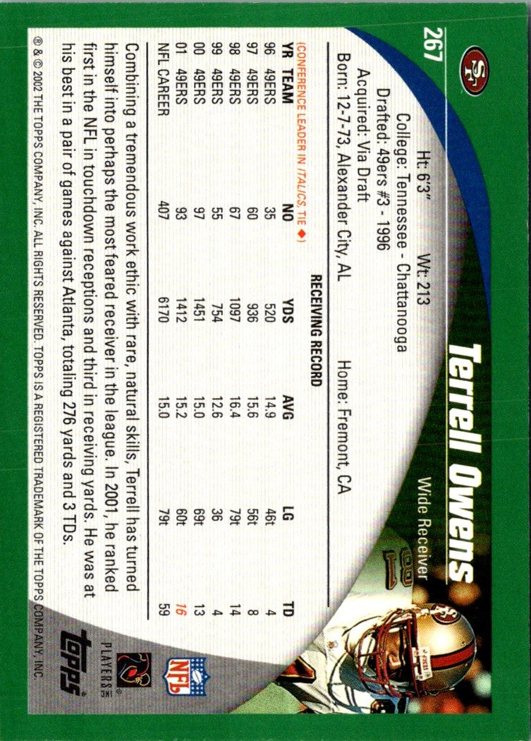 2002 Topps Terrell Owens