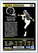 1991 Pinnacle Norm Johnson