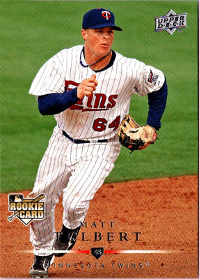 2008 Upper Deck Matt Tolbert #723 Rookie