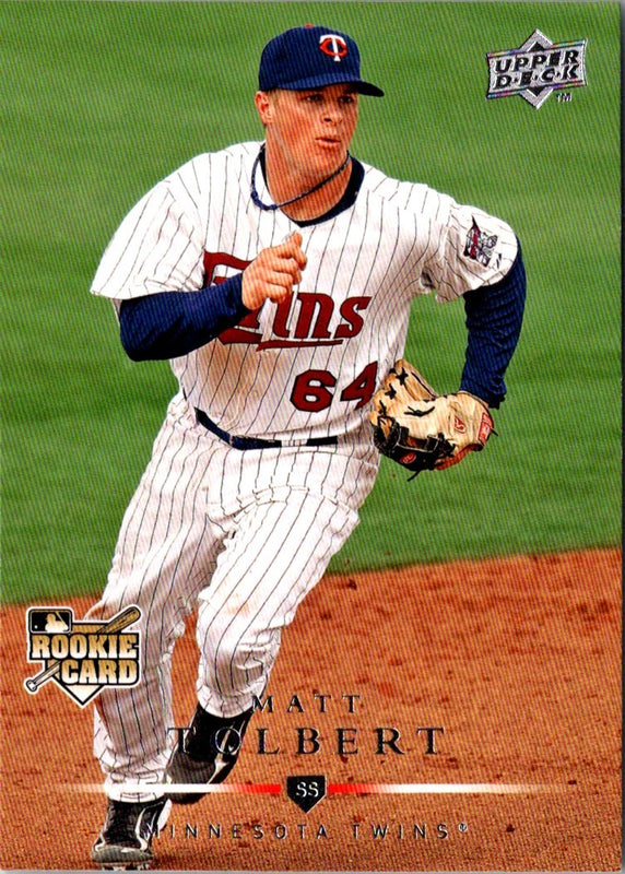 2008 Upper Deck Matt Tolbert #723 Rookie