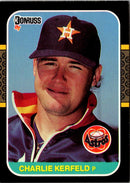 1987 Donruss Charlie Kerfeld
