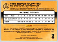 2016 Donruss Optic Troy Tulowitzki #125