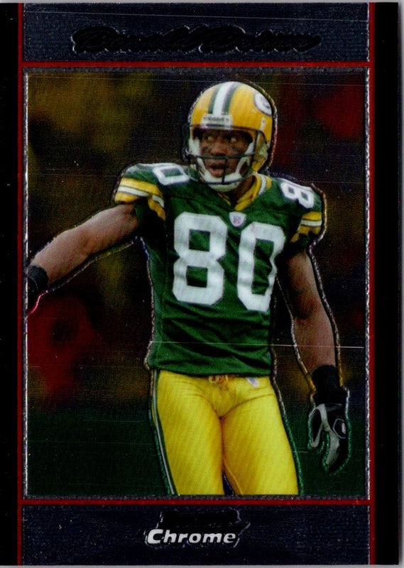 2007 Bowman Chrome Donald Driver #BC145