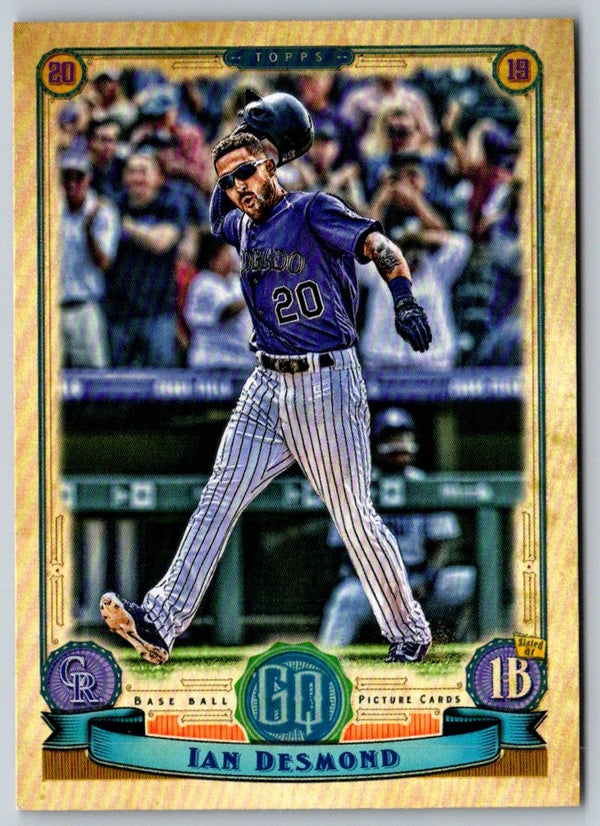 2019 Topps Gypsy Queen Ian Desmond #89