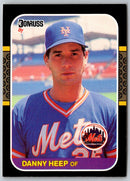 1986 Donruss Danny Heep
