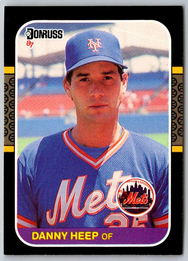 1986 Donruss Danny Heep #556