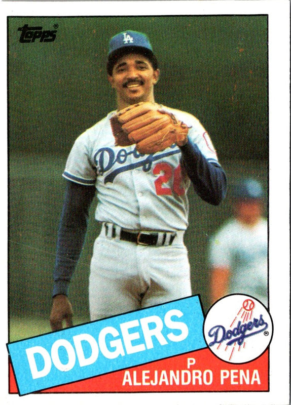 1985 Topps Alejandro Pena #110