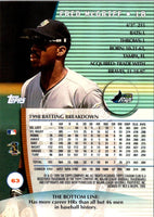 1999 Stadium Club Fred McGriff #63