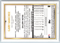 2020 Topps Gallery Gary Sanchez #40
