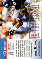 1995 SkyBox Impact Chris Sanders #194 Rookie