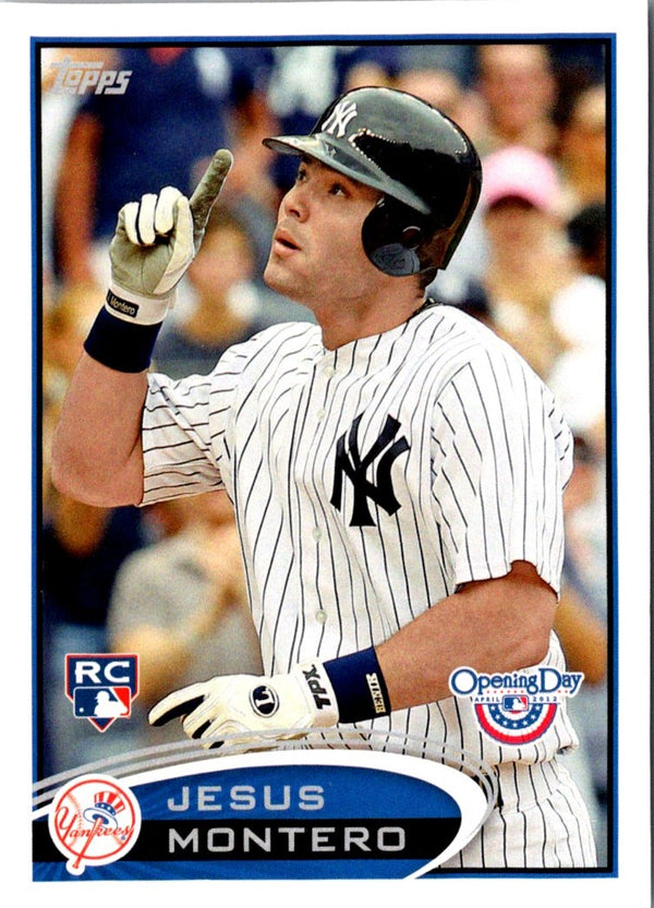 2012 Topps Opening Day Jesus Montero #102 Rookie